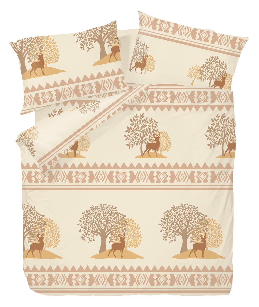 Frattini 100% Cotton Animal Pattern - Dear Deer (012413) – Natural Home