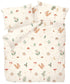 Frattini 100% Cotton Animal Pattern - Woodland Friends (012508) - Natural Home