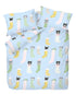 Frattini 100% Cotton Animal Patterns (012227) - Bedset - Natural Home