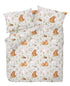 Frattini 100% Cotton Animal Patterns (012259) - Bedset - Natural Home