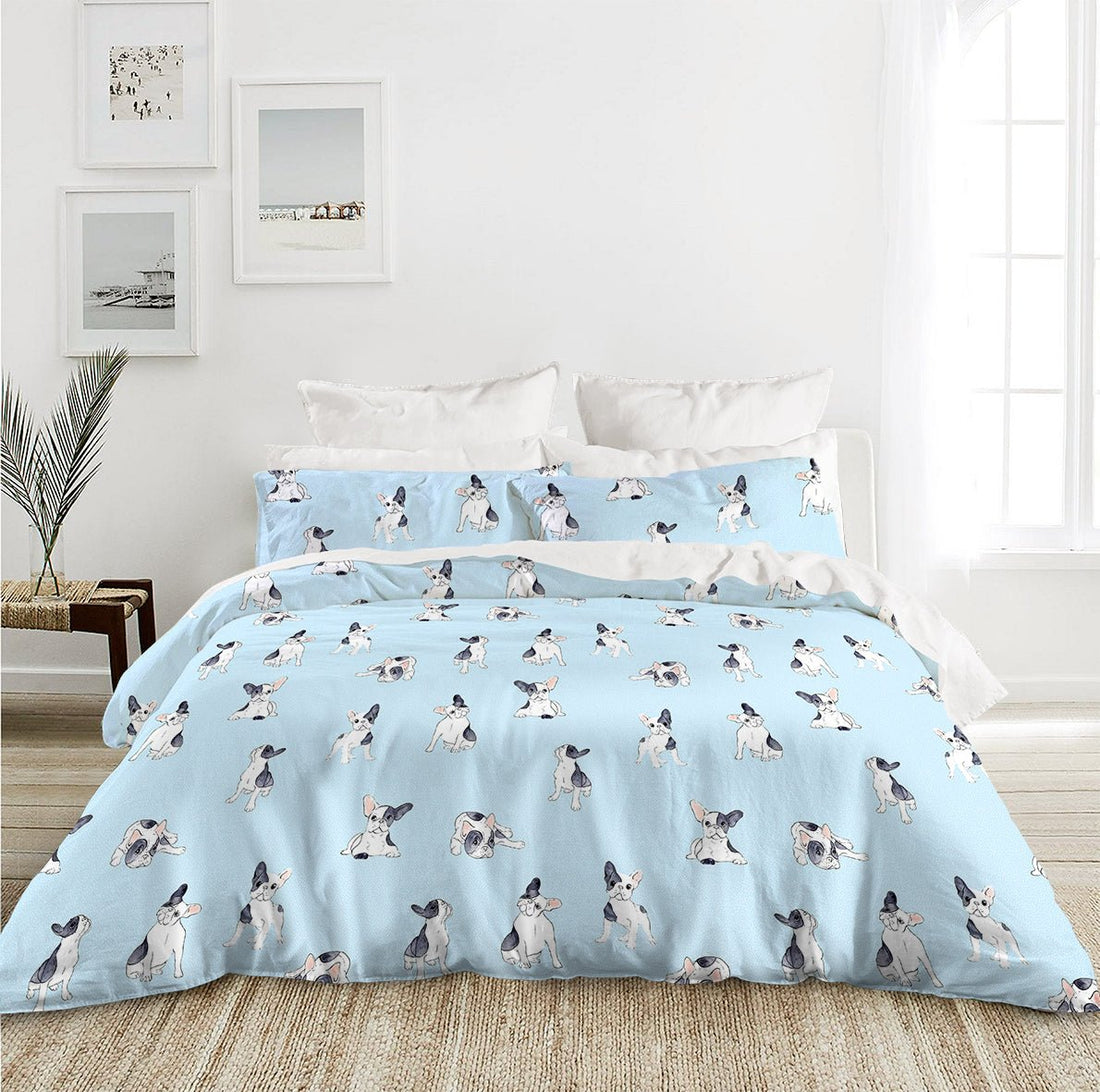 Frattini 100% Cotton Printed Pattern (012013) - Bedset - Natural Home