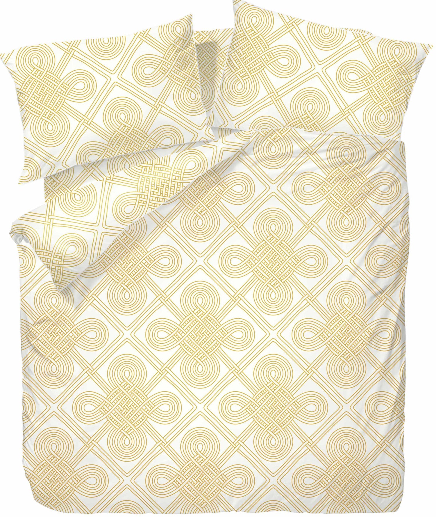 Frattini 100% Cotton Printed Pattern (012105) - Bedset - Natural Home