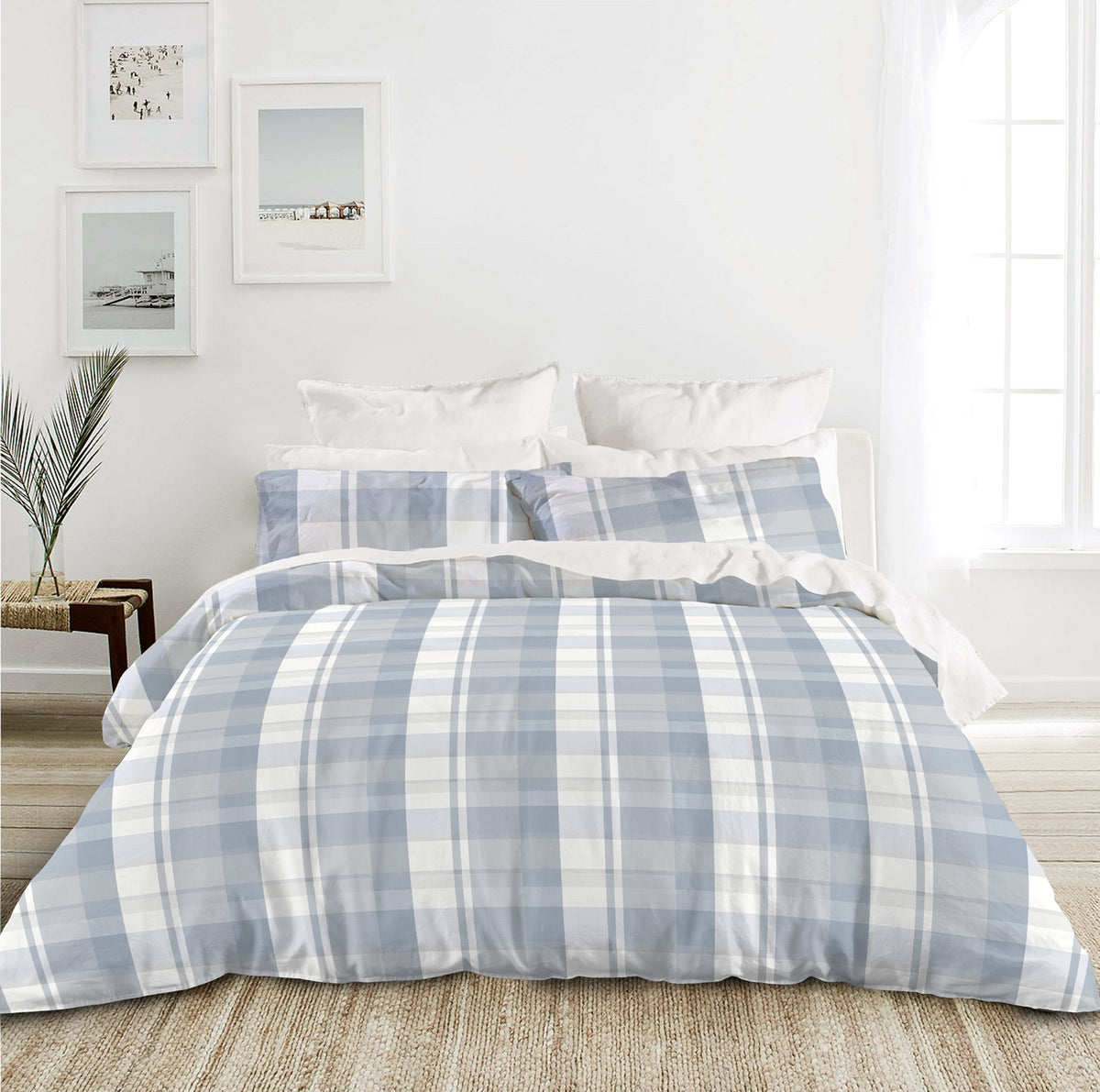 Frattini 100% Cotton Printed Pattern (012345) - Bedset – Natural Home