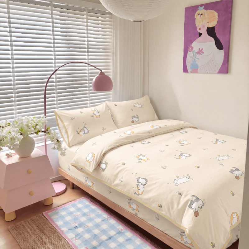 MALLOW Ultra-Soft 100% Cotton Bedding (132545) - Natural Home
