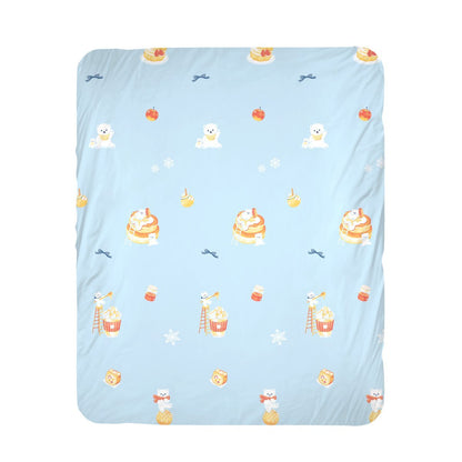 MALLOW Ultra-Soft 100% Cotton Bedding - Polar Bear Café (132549) - Natural Home