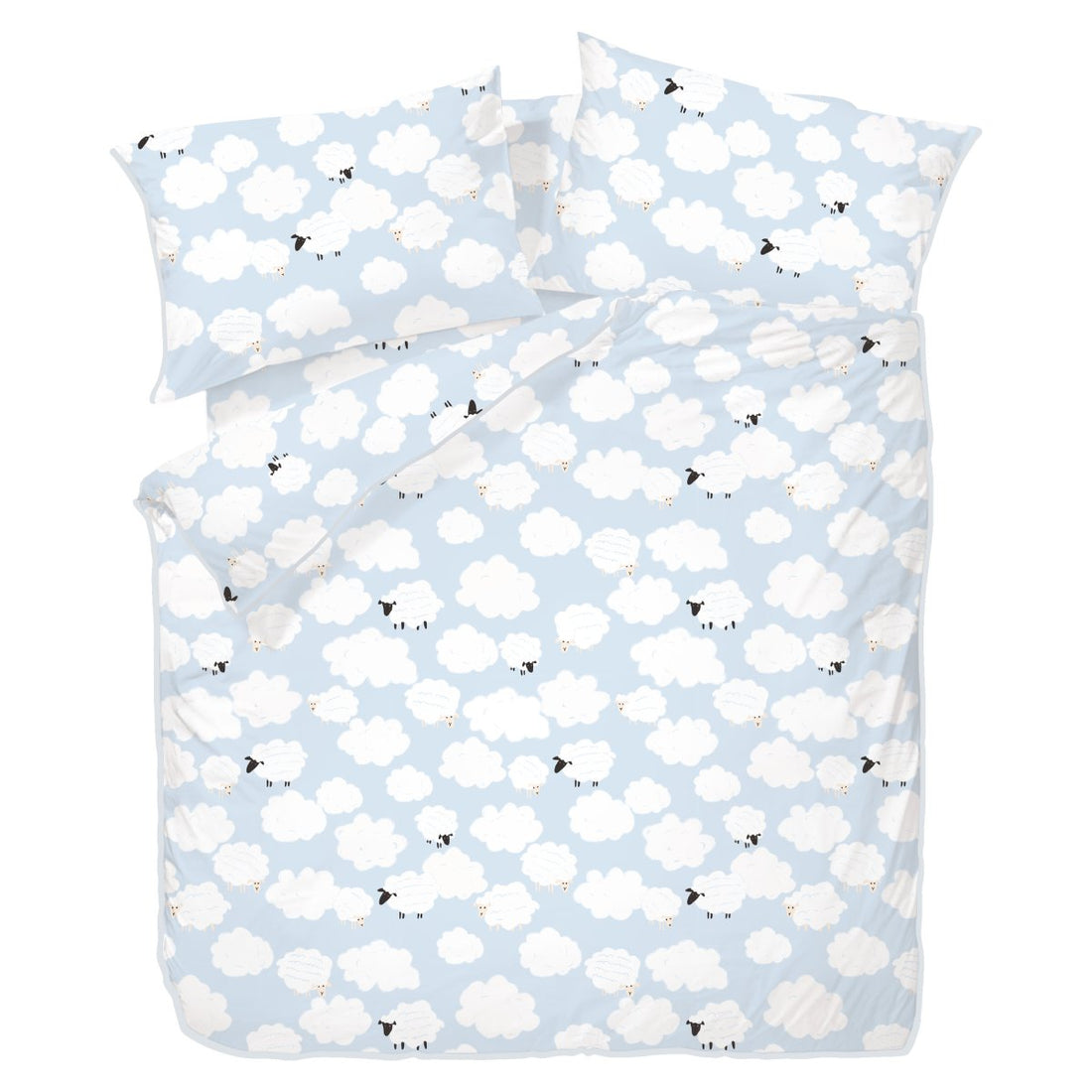 MALLOW Ultra-Soft 100% Cotton Bedding - Sleepy Sheep (132548) - Natural Home
