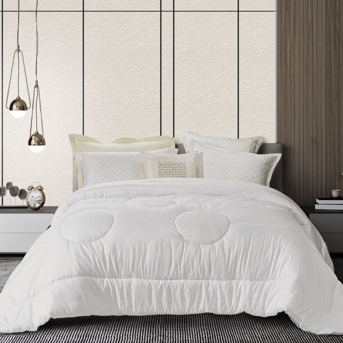 Microfiber Four Season Quilt (FQQP9007) - Fiber Quilt - Natural Home