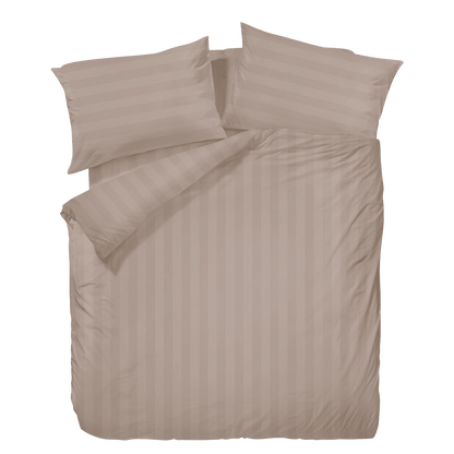 Wrinkle Clear Cotton Anti-mite Plain Color Bedding - Mocha (062605)