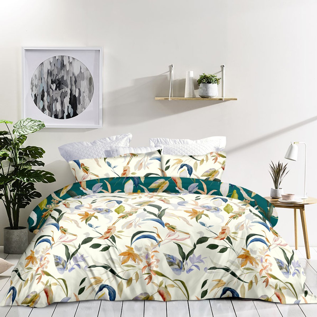 Wrinkle Clear Cotton Anti - mite Bedding (062186) - Natural Home