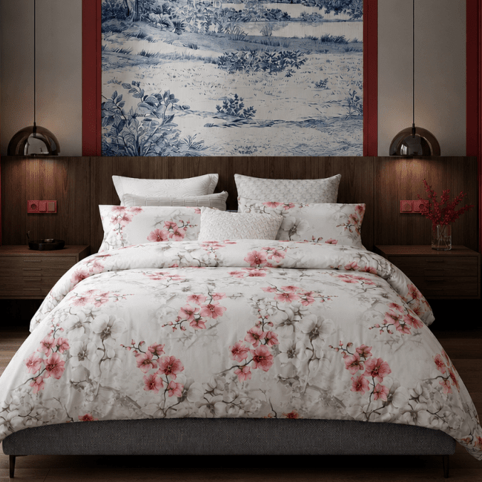 Wrinkle Clear Cotton Anti-mite Bedding (062257) - Natural Home