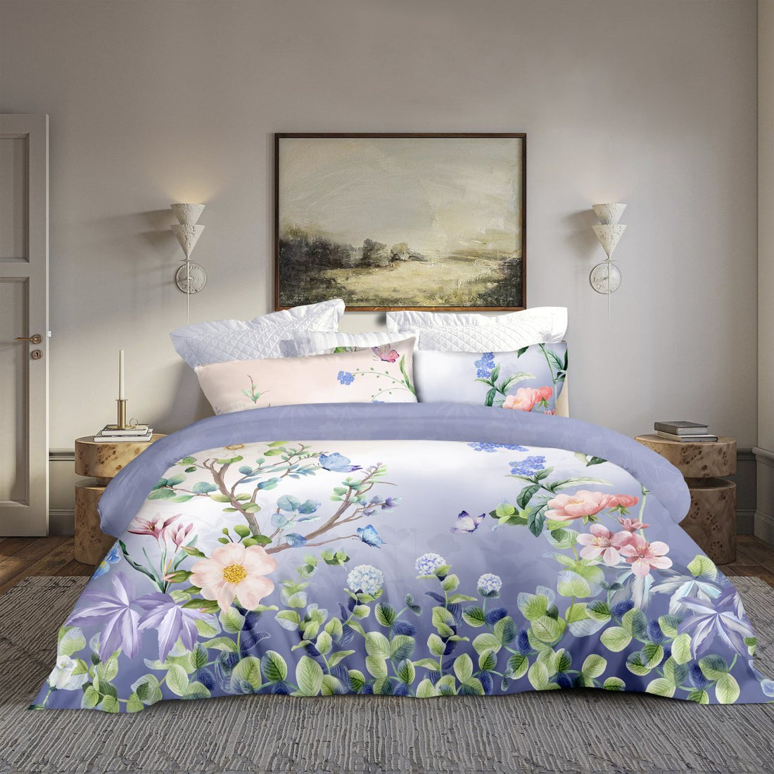 Wrinkle Clear Cotton Anti - mite Bedding (062504) - Natural Home