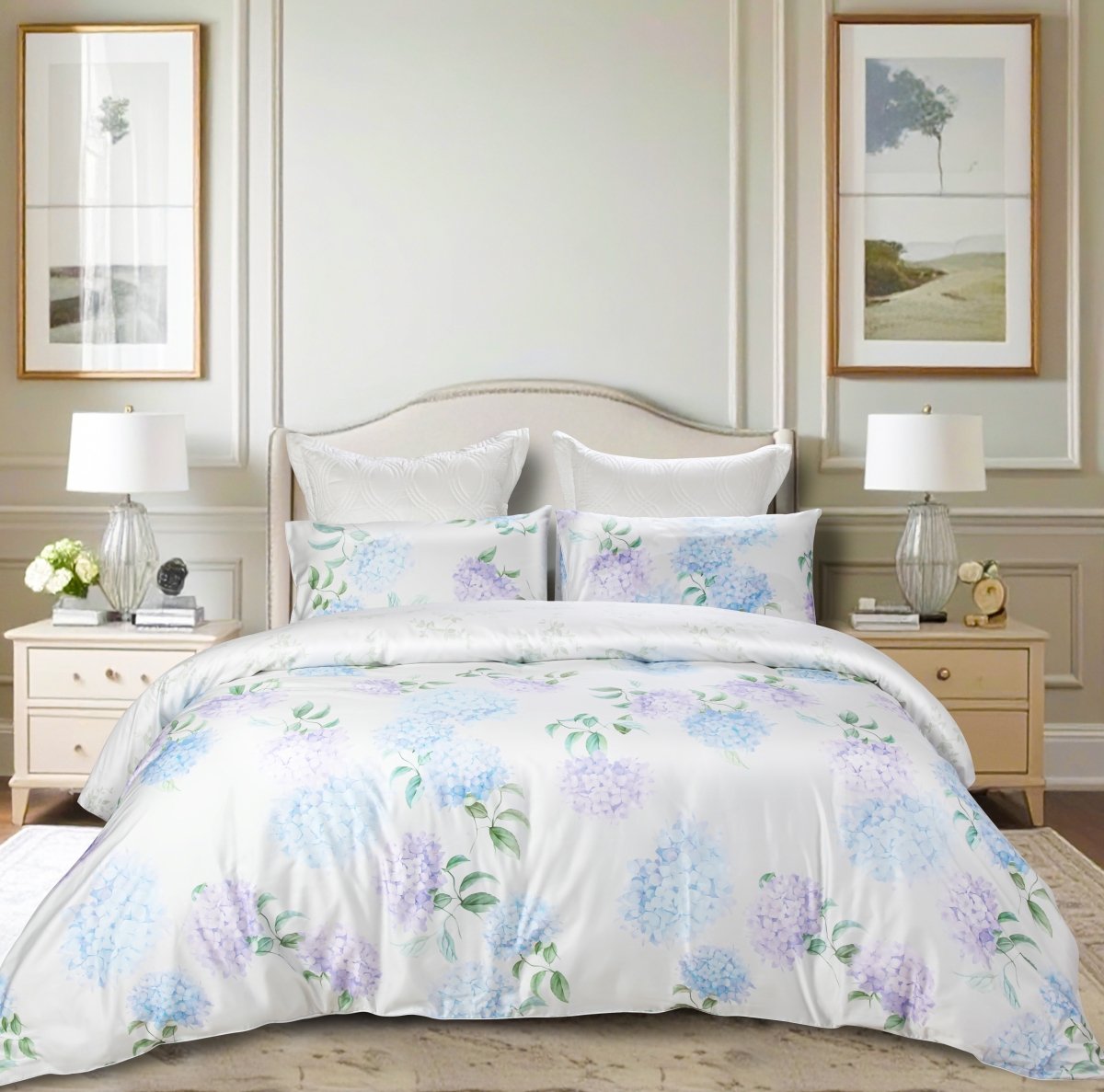 Wrinkle Clear Cotton Anti - mite Bedding (062535) - Natural Home