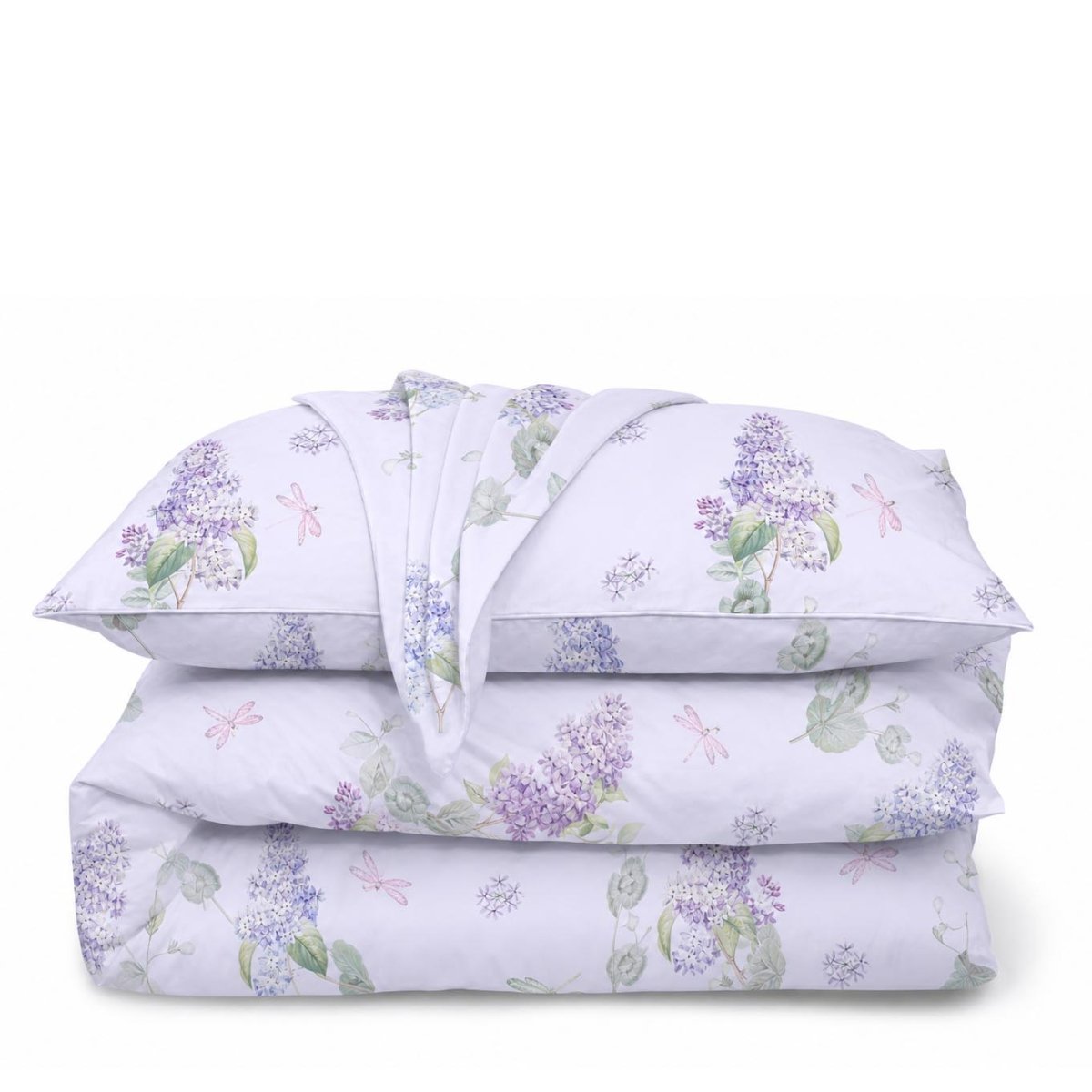 Wrinkle Clear Cotton Anti-mite Bedding - Lilac Elegance (062407) - Natural Home