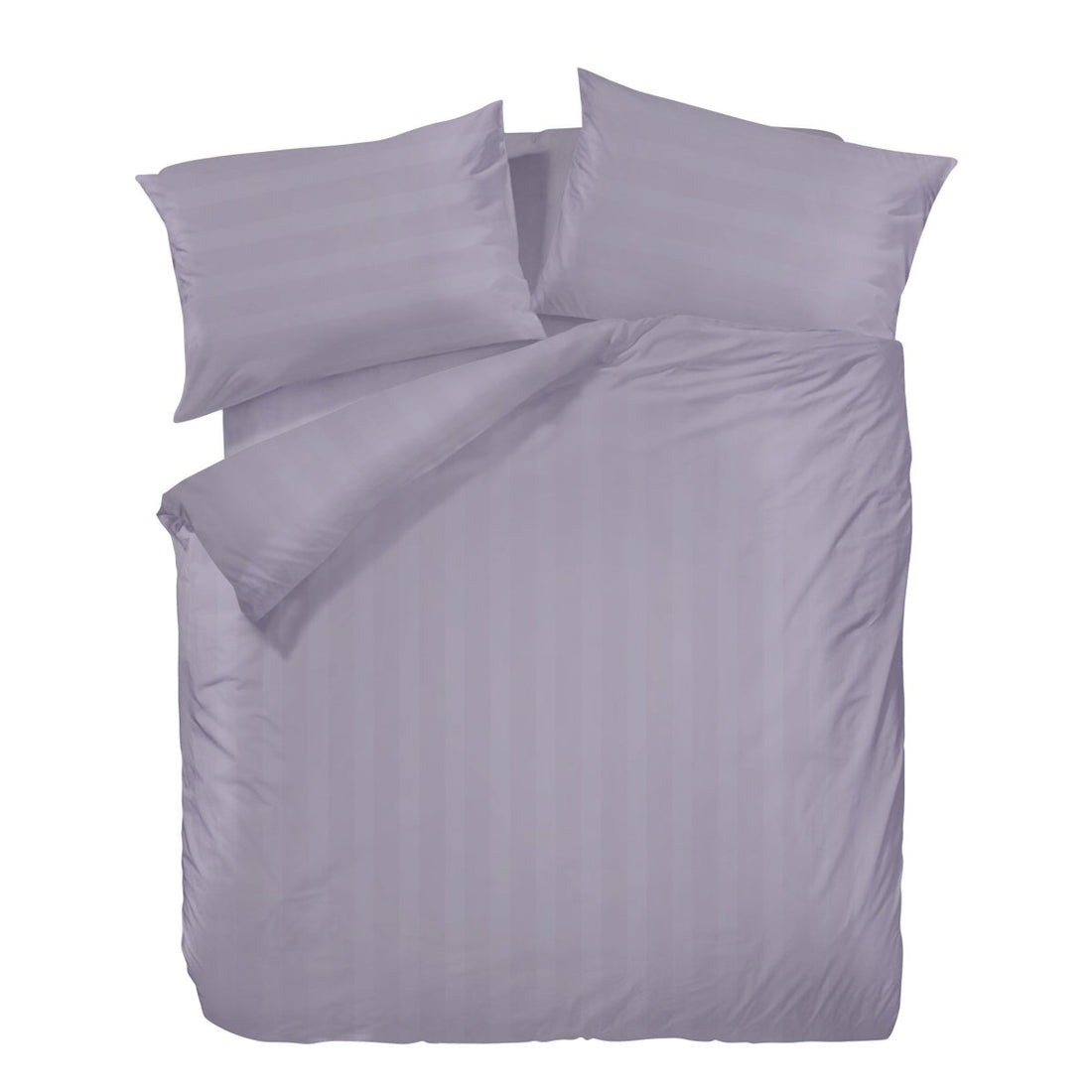 Wrinkle Clear Cotton Anti - mite Plain Color Bedding - Purple (062250) - Natural Home