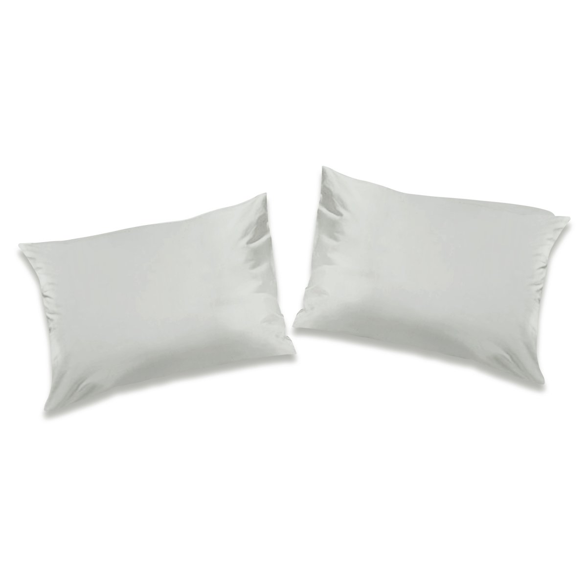 Wrinkle Clear Cotton Anti - mite Plain Color Bedding - Silver (062248) - Natural Home