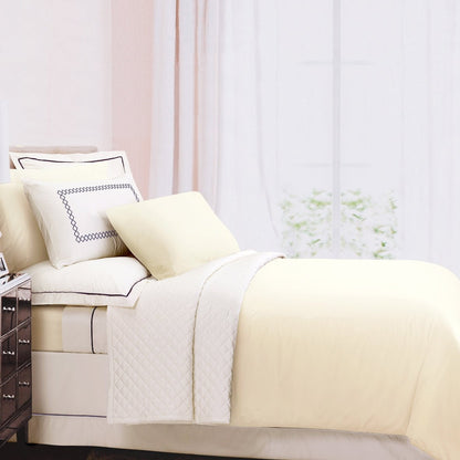 Wrinkle Clear Plain Colour Bedding (061109) - Natural Home