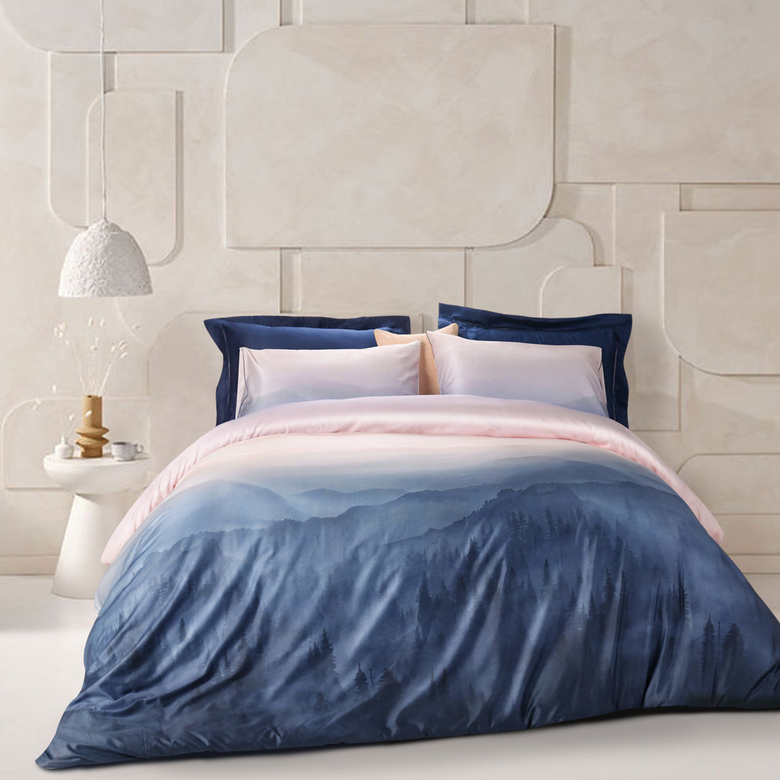 Wrinkle Clear Printed Pattern (062240) - Bedset - Natural Home