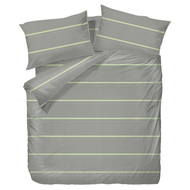 Frattini 100% Cotton Plaid / Stripes (012036) - Bedset