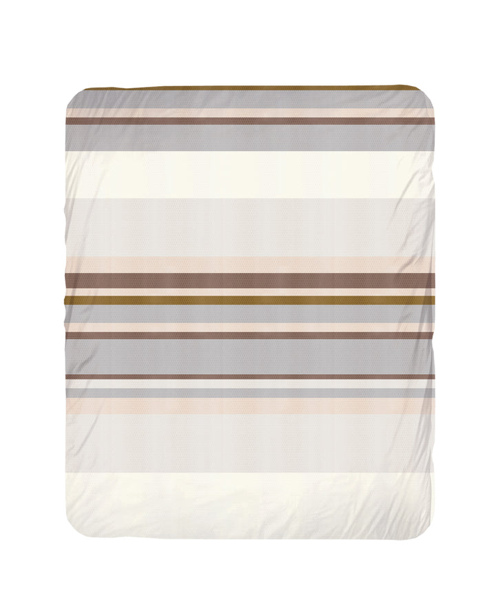 [ Active Fresh ] Wrinkle Clear Plaid / Stripes (062138) - Fitted Sheet