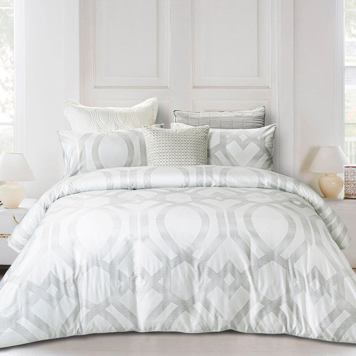 [400 Threads] Pima Cotton Wrinkle Clear Anti-mite Bedding (232163) - Bedset